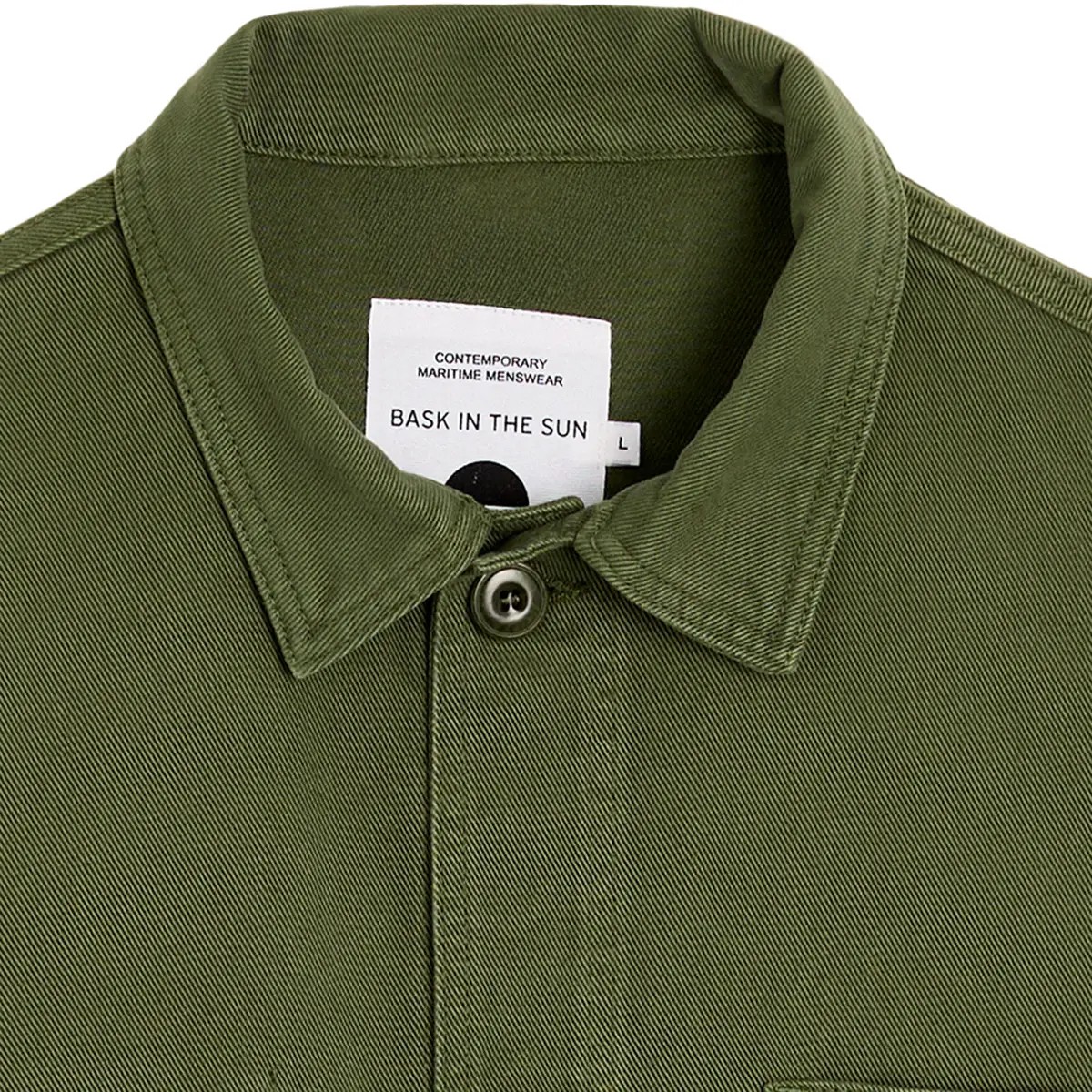 Bask in the sun - Veste workwear verte homme