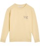 Bask in the sun - Sweat jaune pastel Marcello Velho