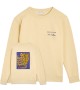 Bask in the sun - Sweat jaune pastel Marcello Velho