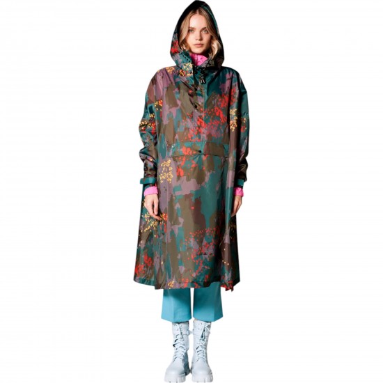 Rainkiss - Poncho de pluie Digi forest camo