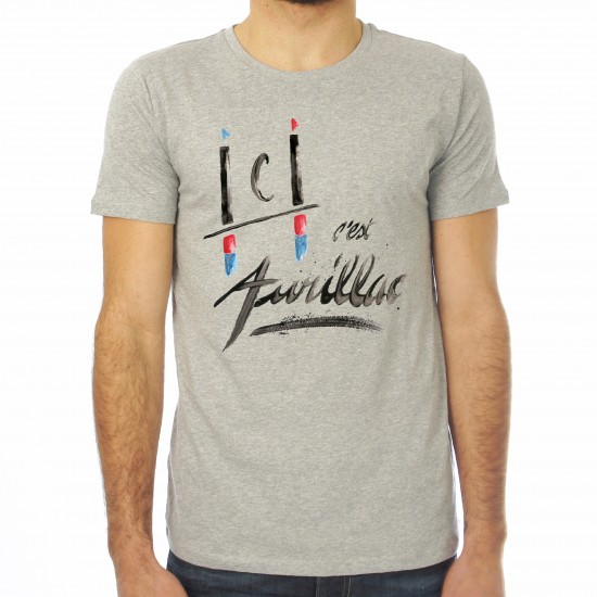 T-shirt homme Ici c'est Aurillac Rugby 2