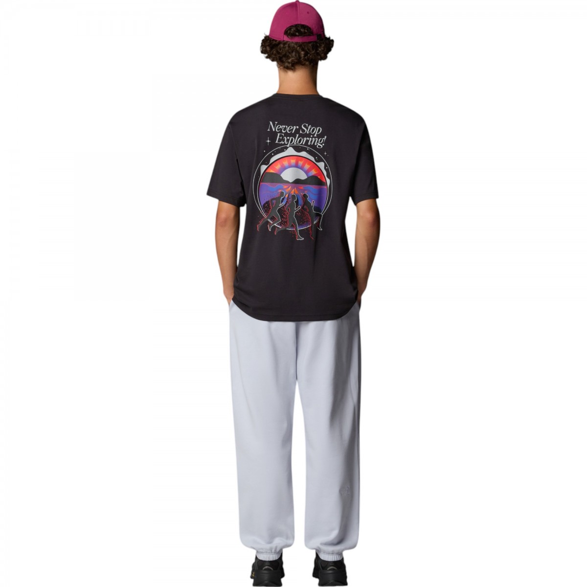 THE NORTH FACE - T-shirt unisexe avec sérigraphie