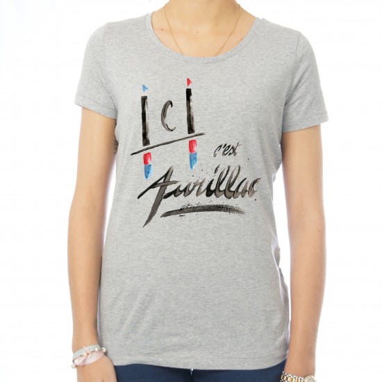 T-shirt femme Ici c'est Aurillac 2