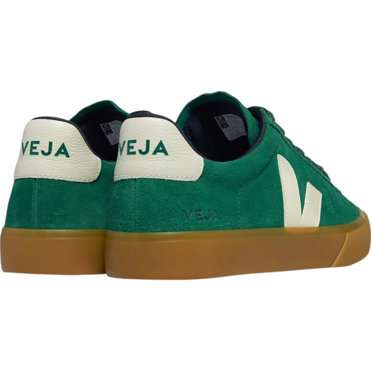 Veja - Sneaker Campo bold suède verte