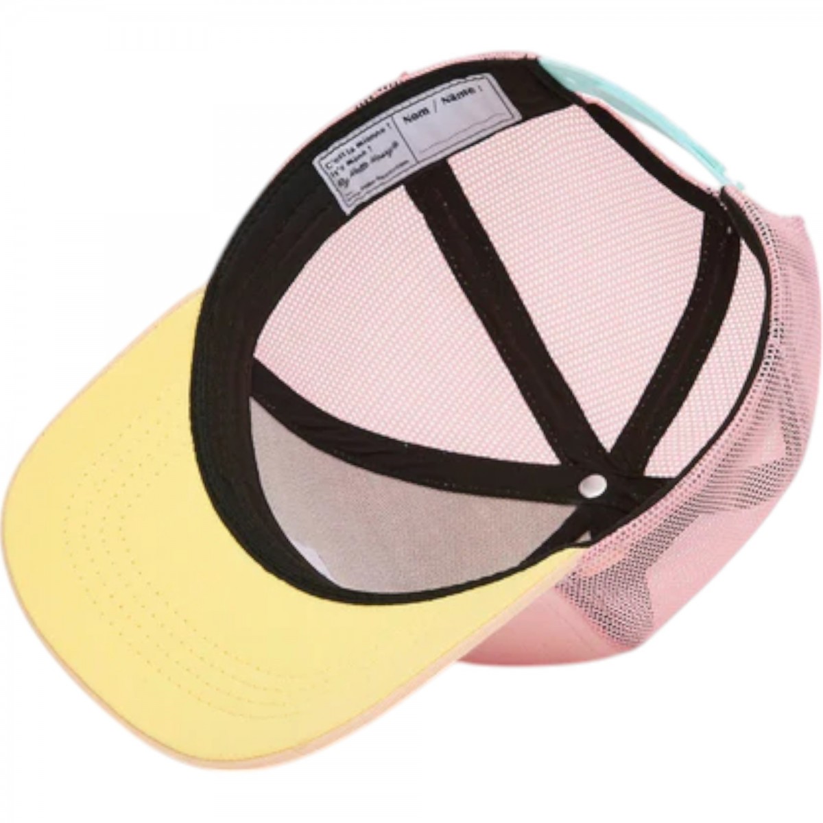 Hello Hossy - Casquette enfant rose beige