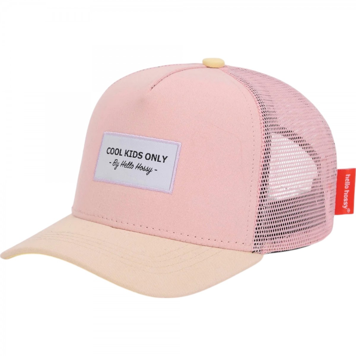 Hello Hossy - Casquette enfant rose beige