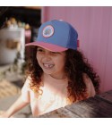 Hello Hossy - Casquette enfant violet rose