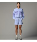 THE NORTH FACE - Sweat court oversized lila