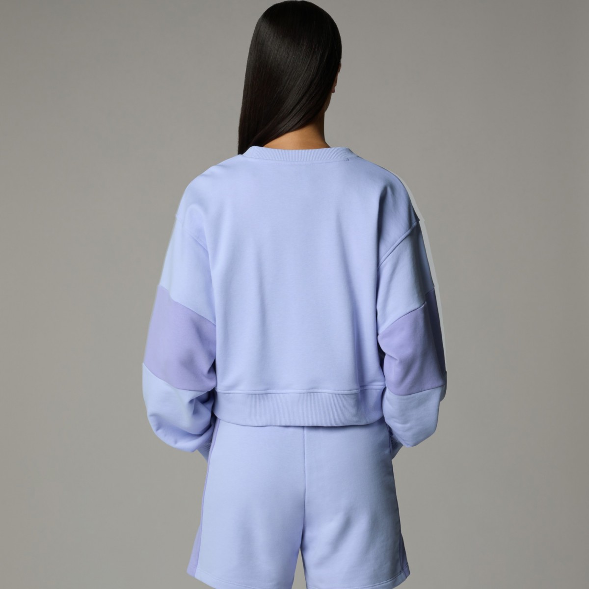 THE NORTH FACE - Sweat court oversized lila