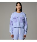 THE NORTH FACE - Sweat court oversized lila
