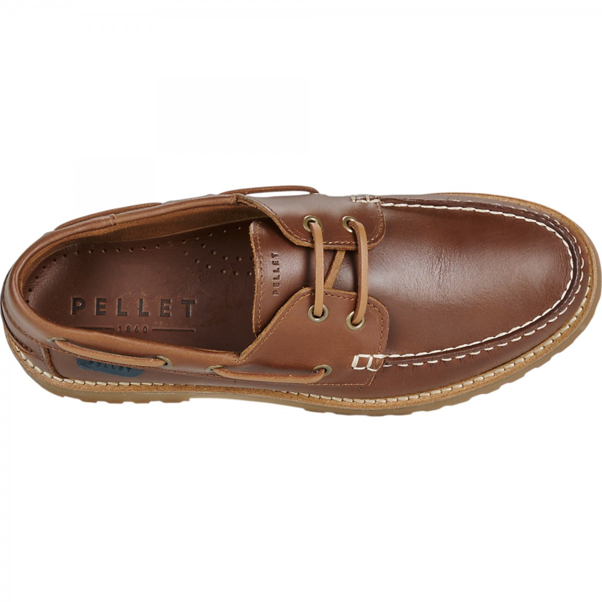Christian Pellet - Chaussures bateau homme en cuir