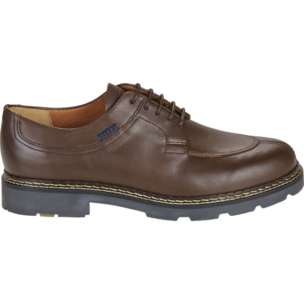 Christian Pellet - Derbies en cuir marron