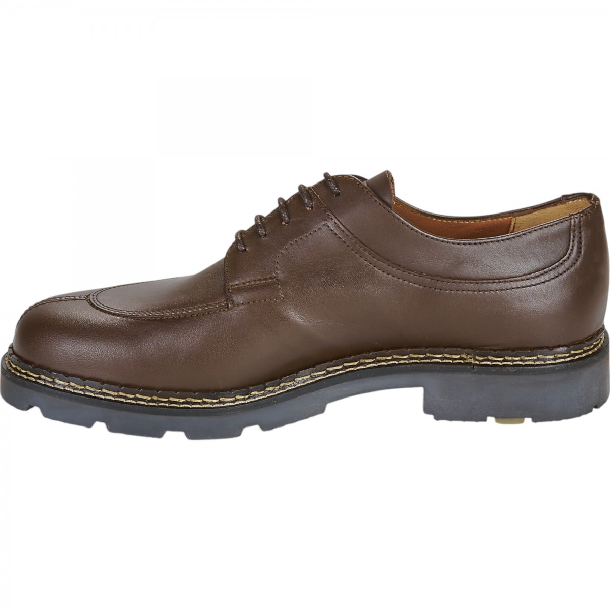 Christian Pellet - Derbies en cuir marron