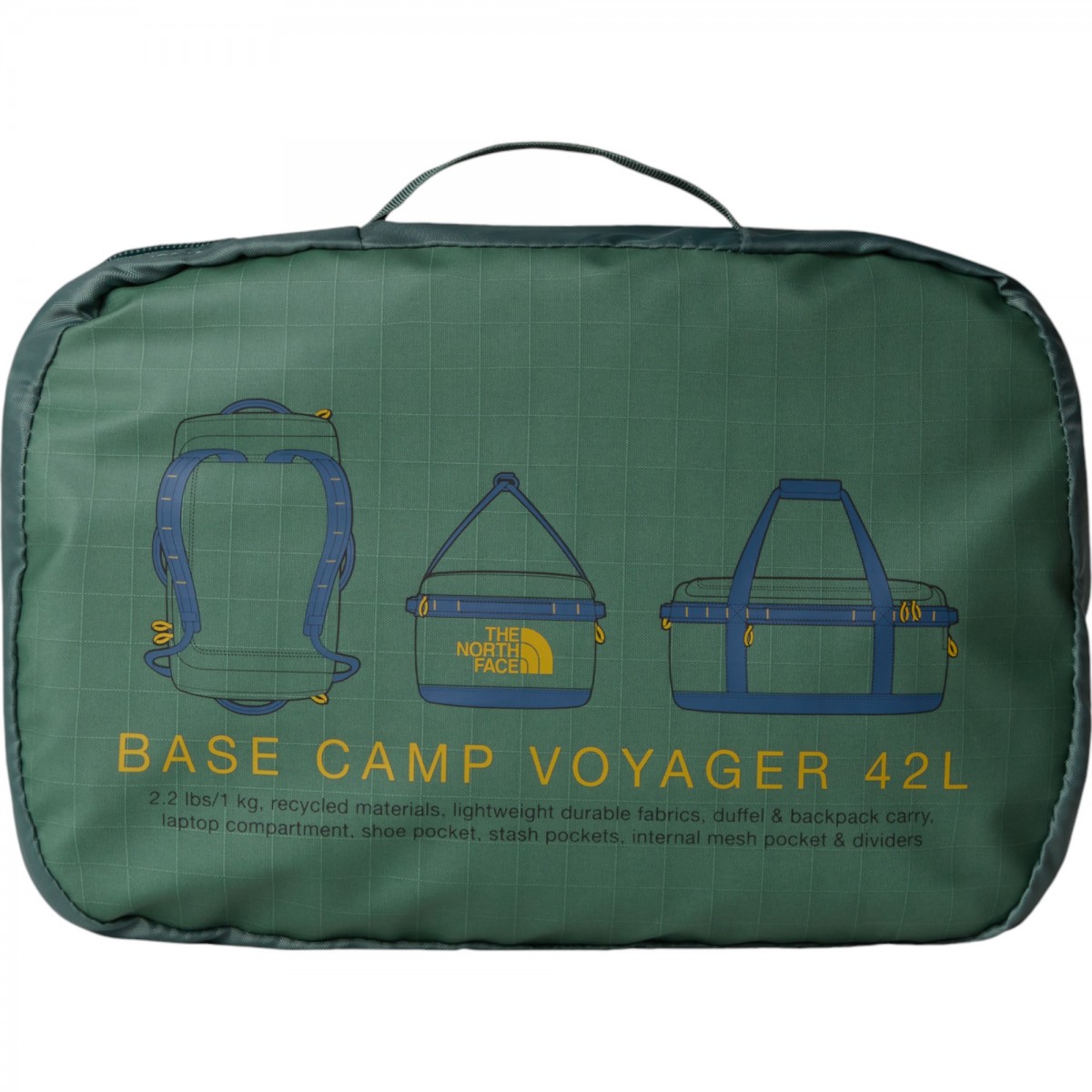 THE NORTH FACE - Sac de voyage duffel 42L bordeaux