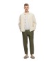 Selected homme - Pantalon en lin kaki