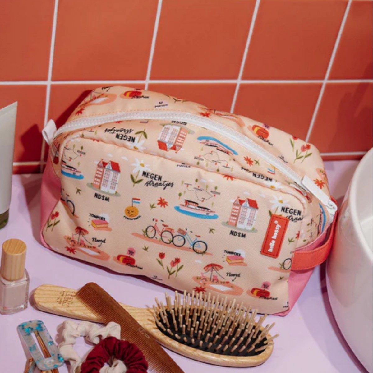 Hello Hossy - Sac de sport enfant bleu marine