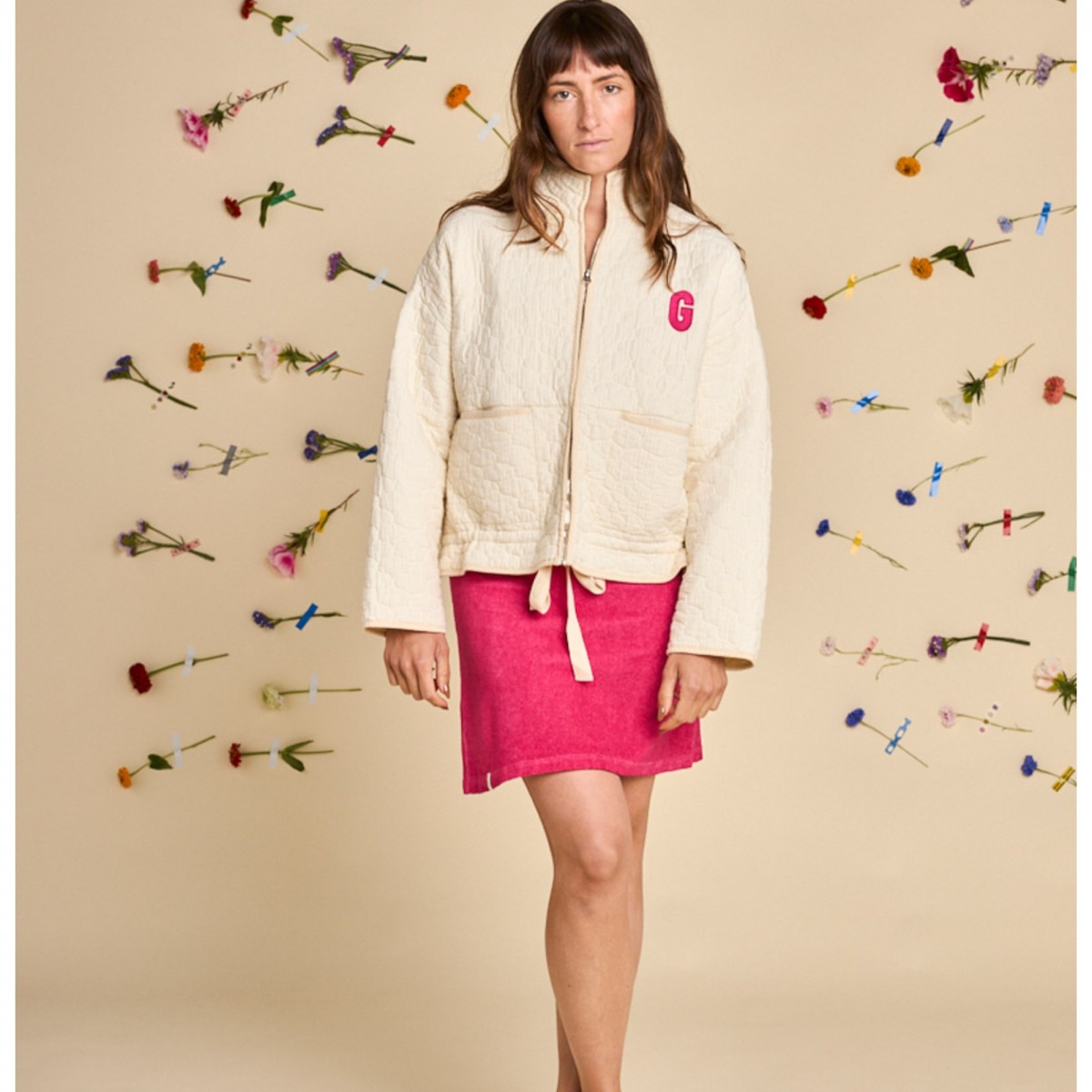 Graine Clothing - Veste loose matelassé