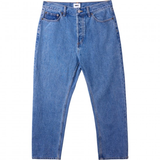 OBEY - Jean droit pour homme