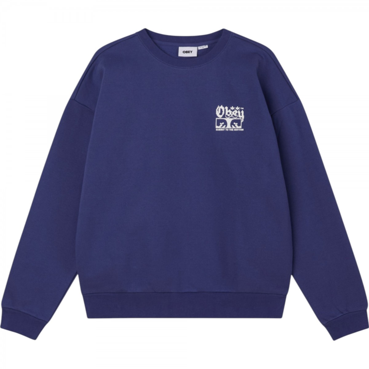 OBEY - Sweat bleu foncé homme
