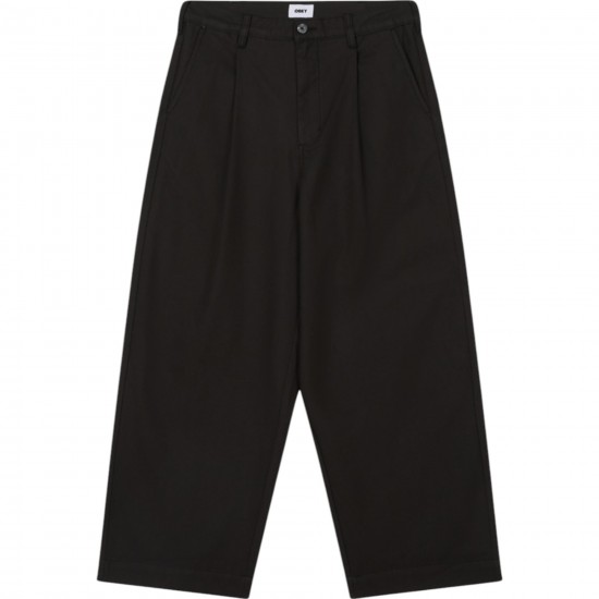 OBEY - Pantalon noir homme