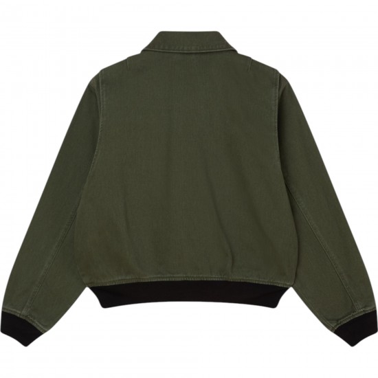 Olow - Veste travailleur bleue prusse 2