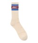 OBEY - Chaussettes écru bleu et rouge