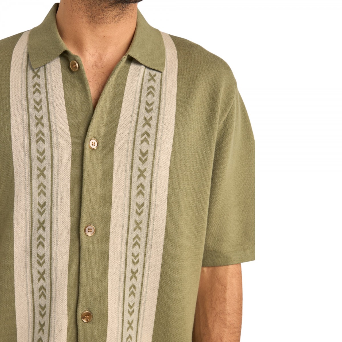 Rhythm - Chemise à motifs manches courtes