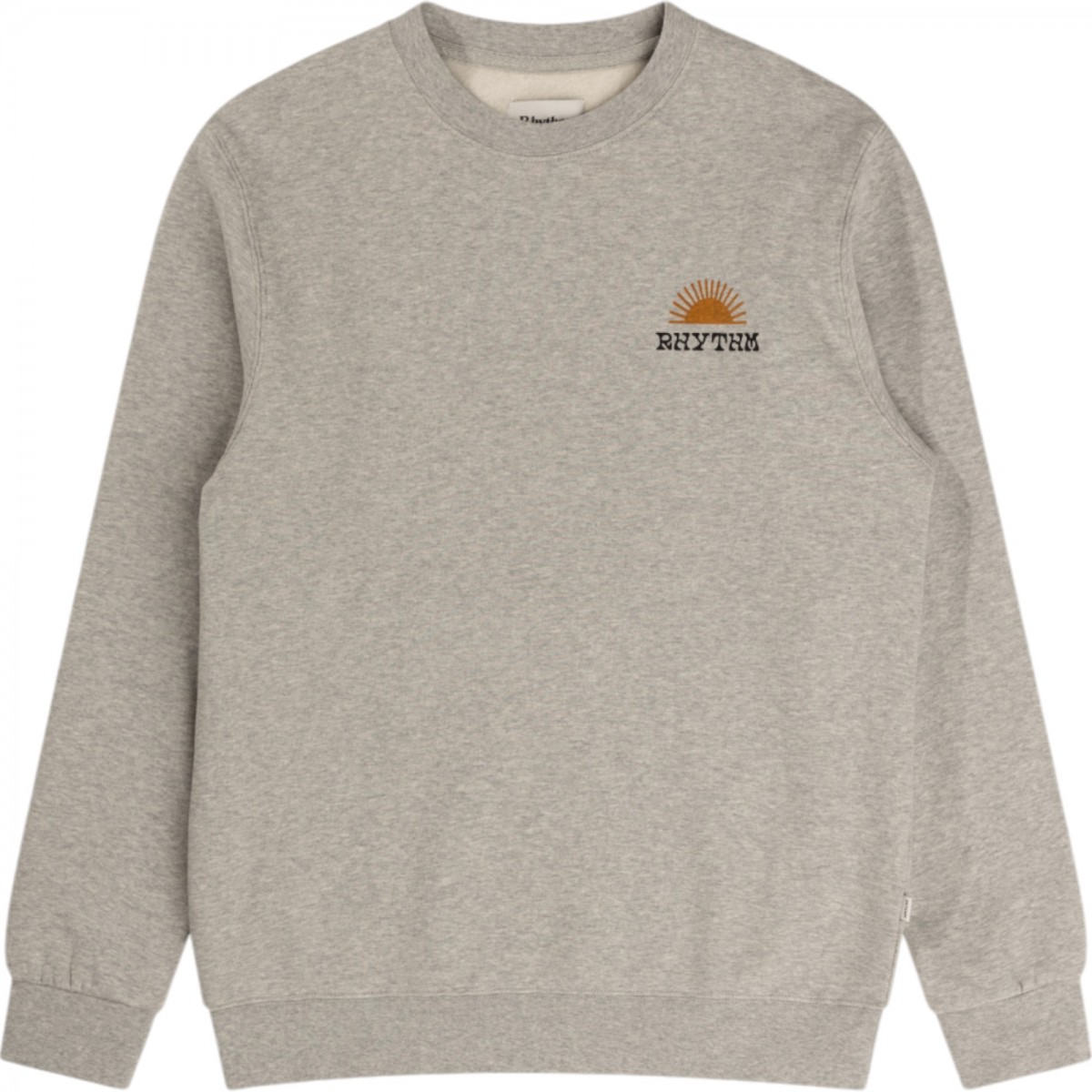 Rhythm - Sweat gris logo soleil