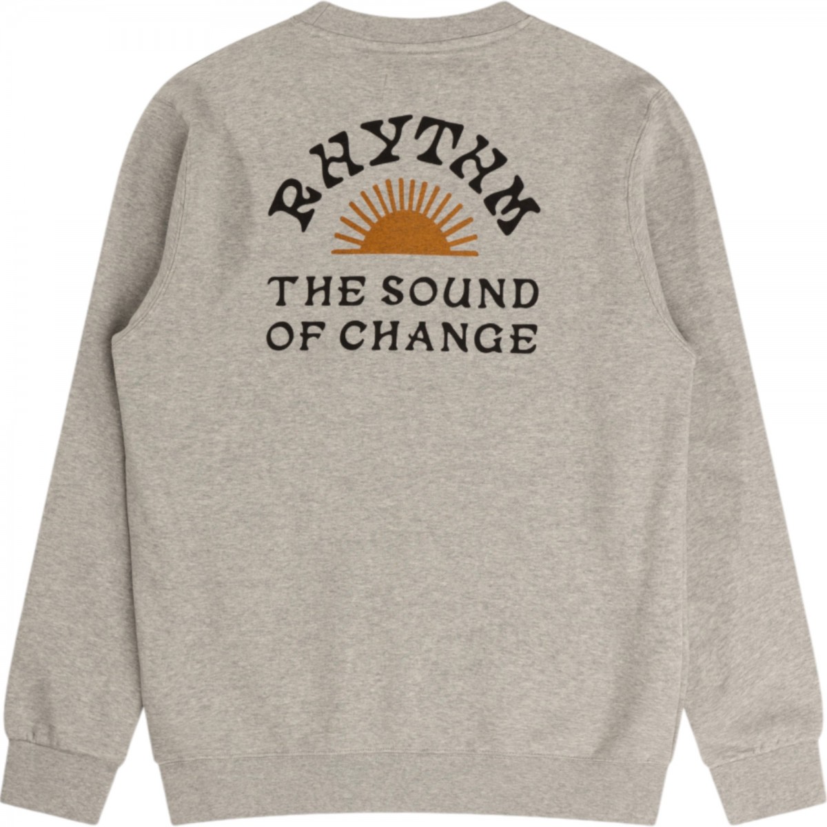 Rhythm - Sweat gris logo soleil