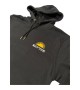 Rhythm - Sweat à capuche noir logo soleil