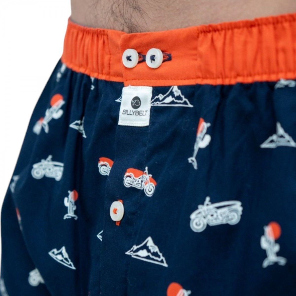BillyBelt - Caleçon en coton bio Road Trip