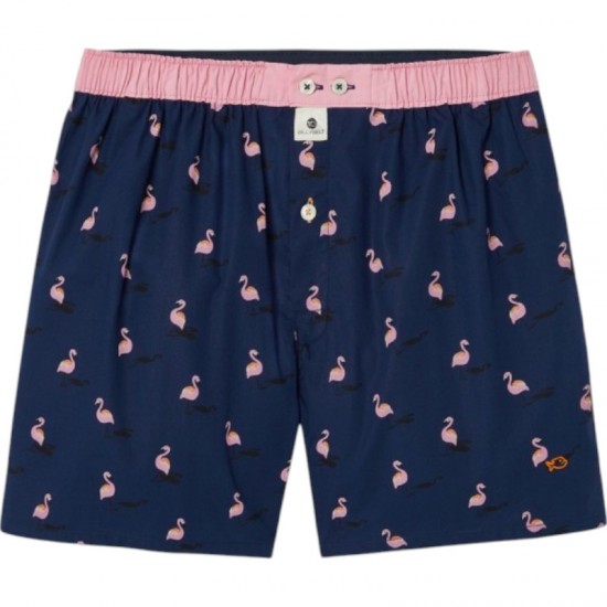 BillyBelt - Caleçon en coton bio Flamingo