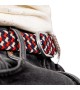 BillyBelt - Ceinture élastique tressée bleu ciel et orange