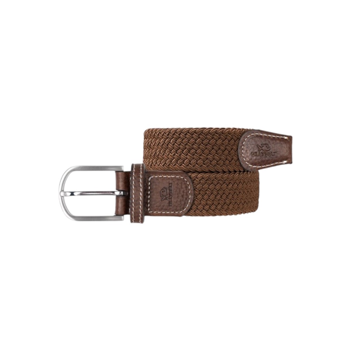 BillyBelt - Ceinture élastique tressée marron camel
