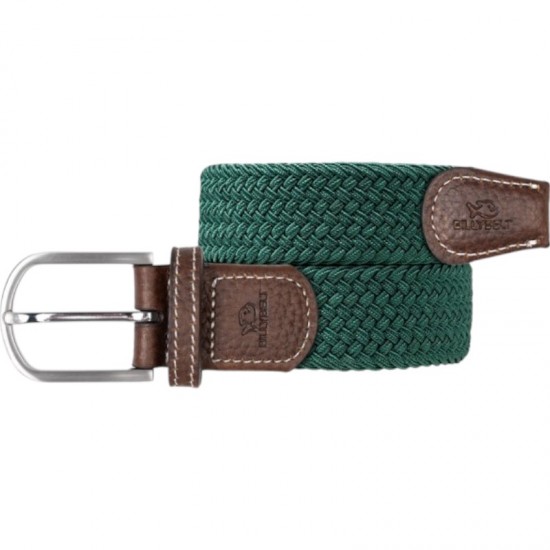 BillyBelt - Ceinture élastique tressée verte