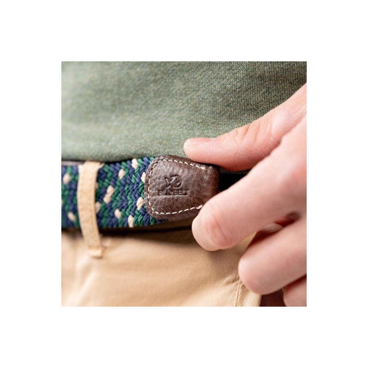 BillyBelt - Ceinture élastique tressée