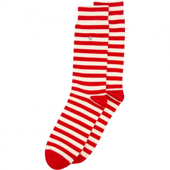 Alfredo Gonzales - Chaussettes rouges à rayures