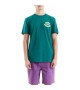 Deus Ex Machina - T-Shirt vert imprimé vert