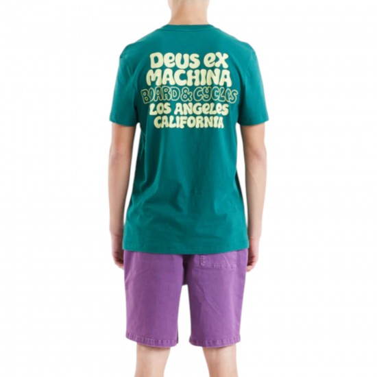 Deus Ex Machina - T-Shirt vert imprimé vert