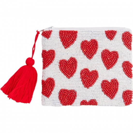 Helio Ferretti - Petite pochette perles planète