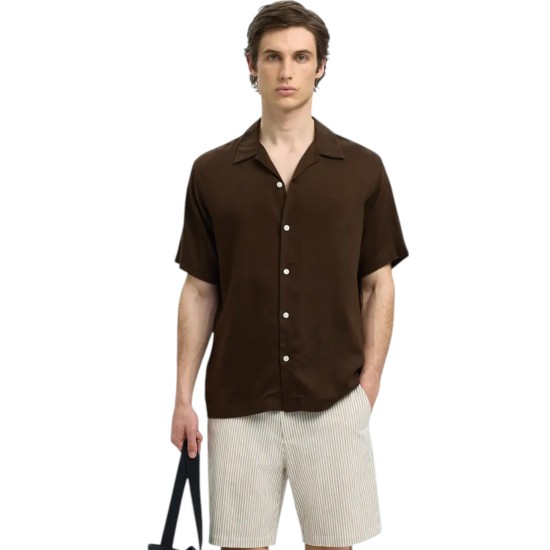 Selected homme | Chemise marron homme 2