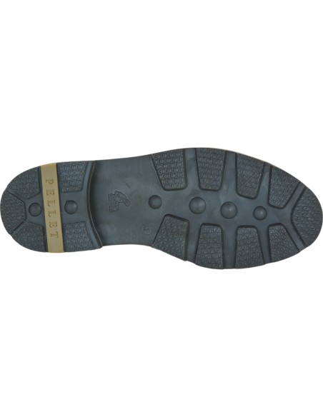 Christian Pellet | Derbies en velours vert foncé