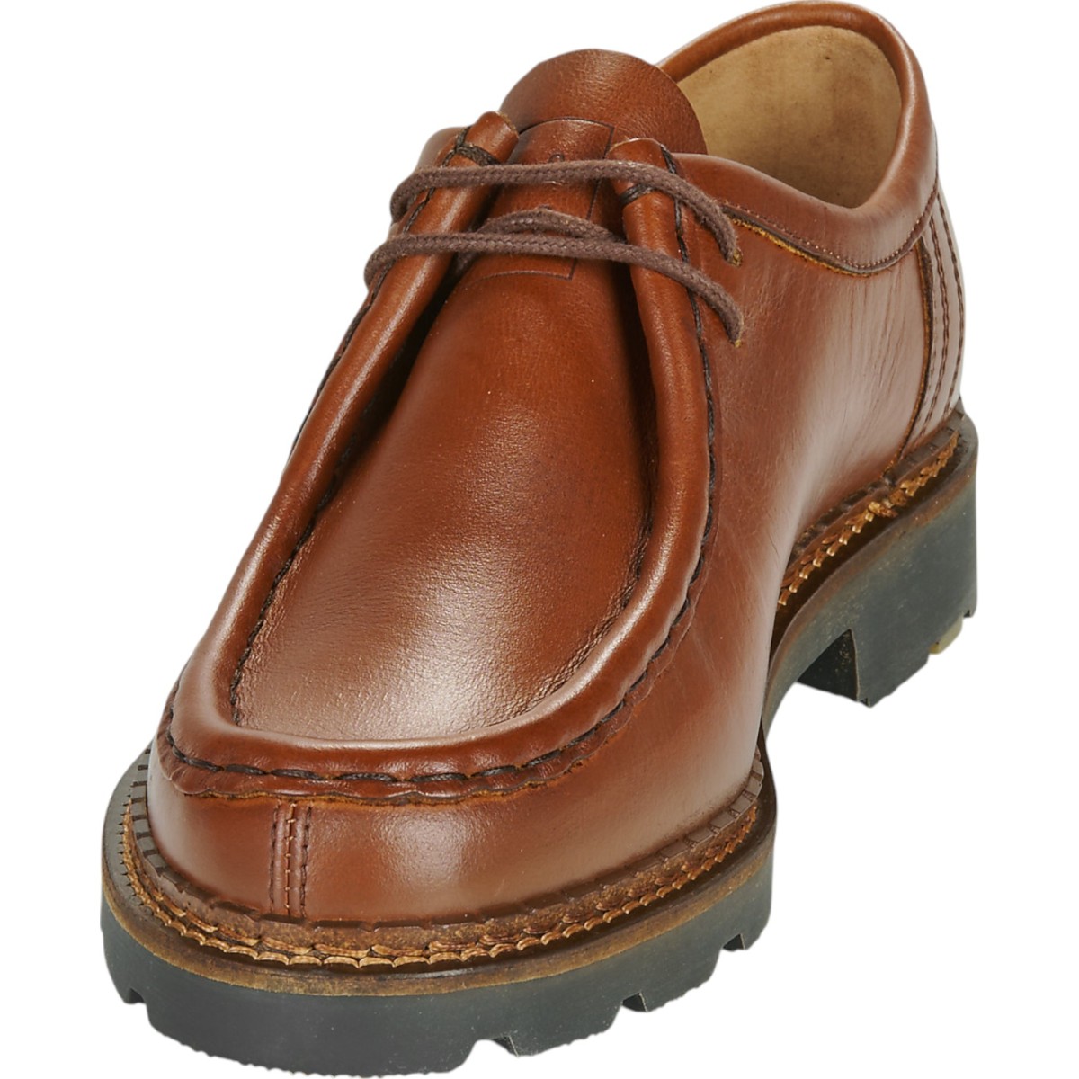 Christian Pellet | Derbies en cuir marron