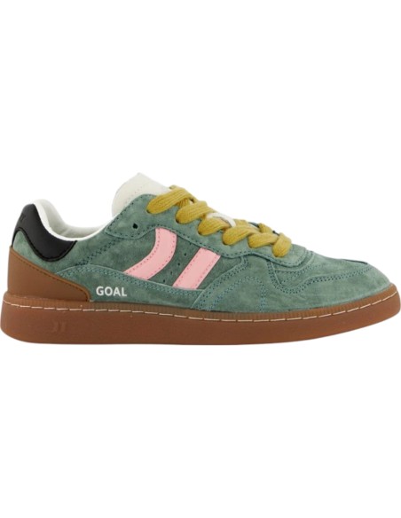 Chaussures Coolway GOAL en daim vert