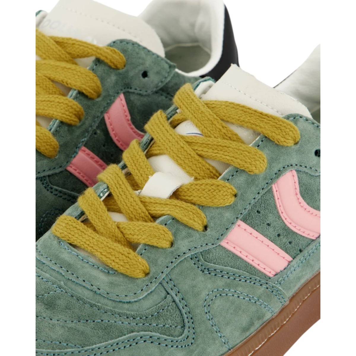 Chaussures Coolway GOAL en daim vert