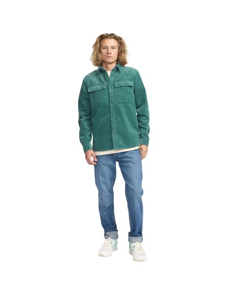 Révolution - Veste velours vert