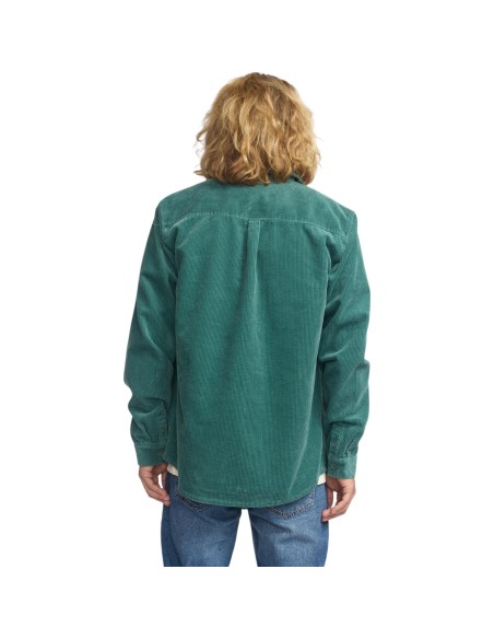 Révolution - Veste velours vert