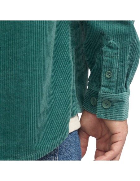 Révolution - Veste velours vert