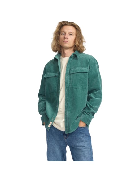 Révolution - Veste velours vert