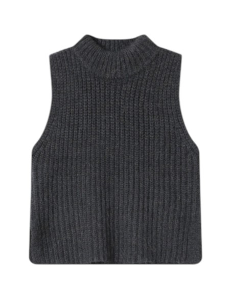 Grace et Mila |Pull sans manche gris